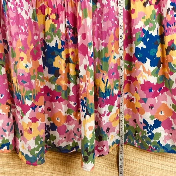 Tuckernuck Meade Midi Multicolor Floral Tank Sleeveless Sundress Size L - Picture 13 of 13